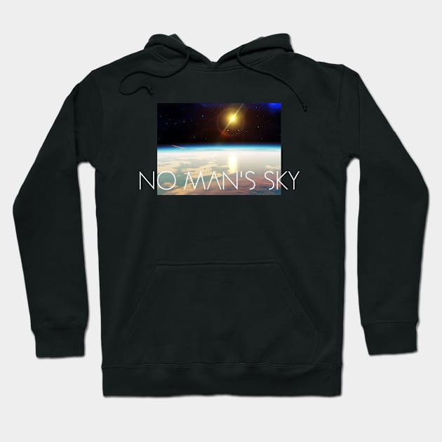 No Man's Sky Tee Hoodie by X_Joshi_X